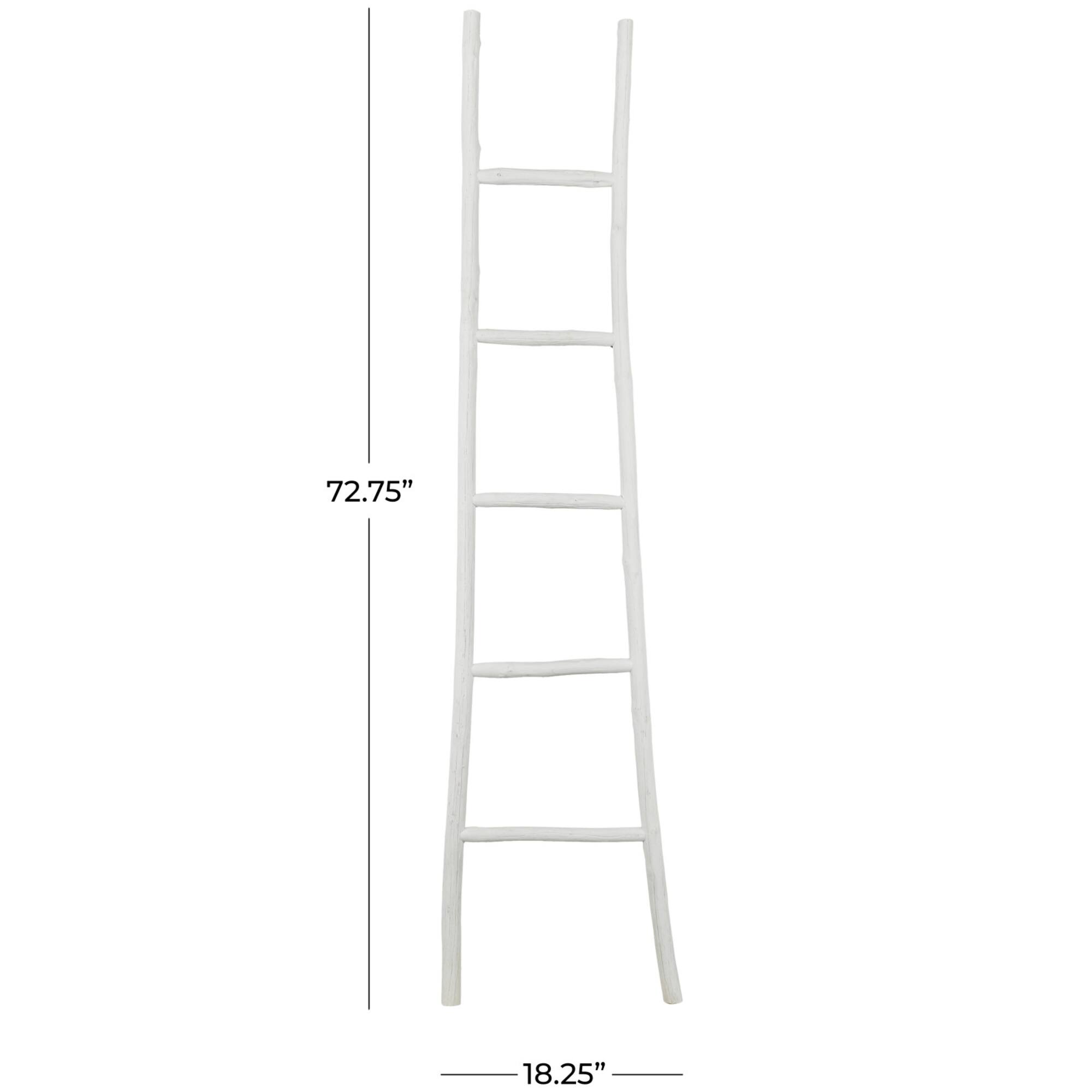 6ft. Handmade Slanted Wood Ladder